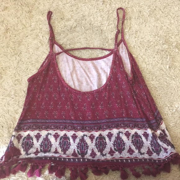 Tribal cropped tank - Picture 2 of 2